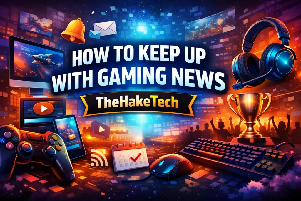 how to keep up with gaming news thehaketech