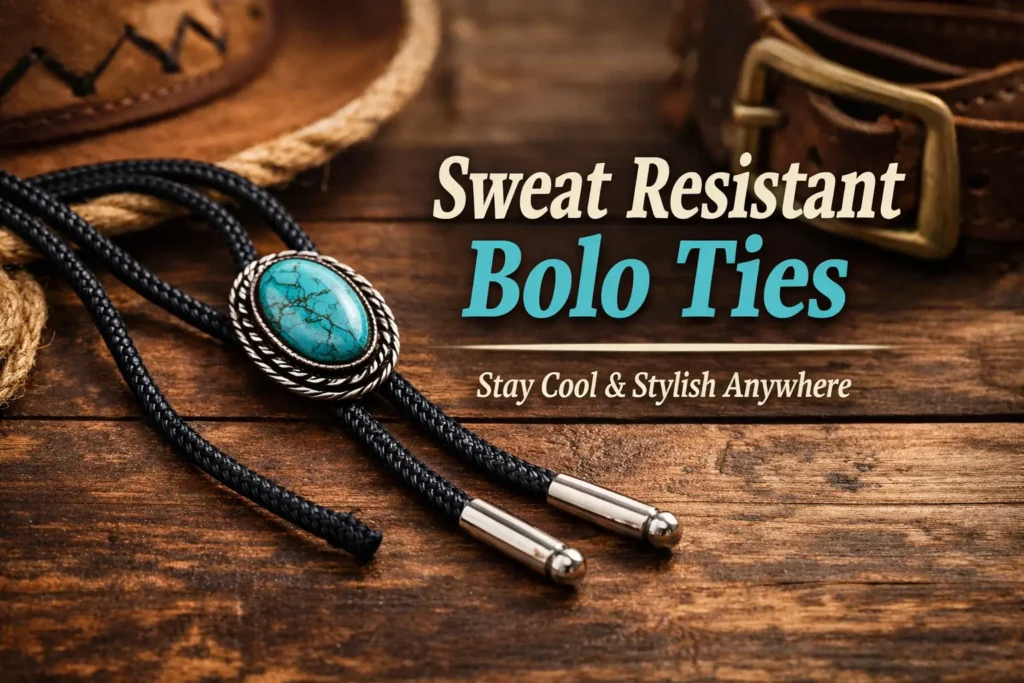 The Rise of Sweat Resistant Bolo Ties: Comfort Meets Western Style sweat resistant bolo ties