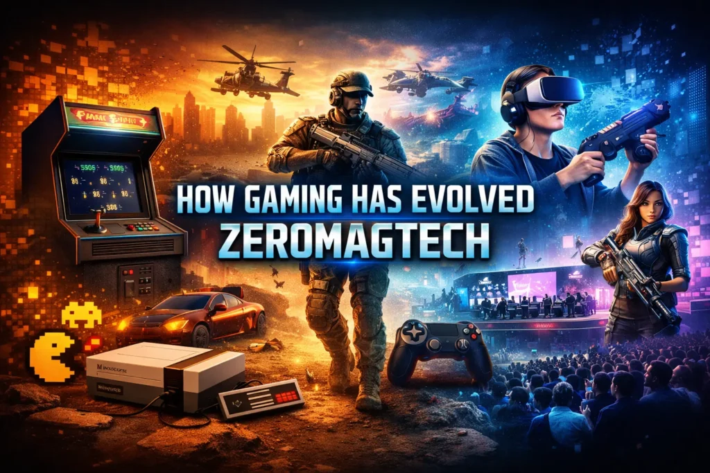 how gaming has evolved zeromagtech