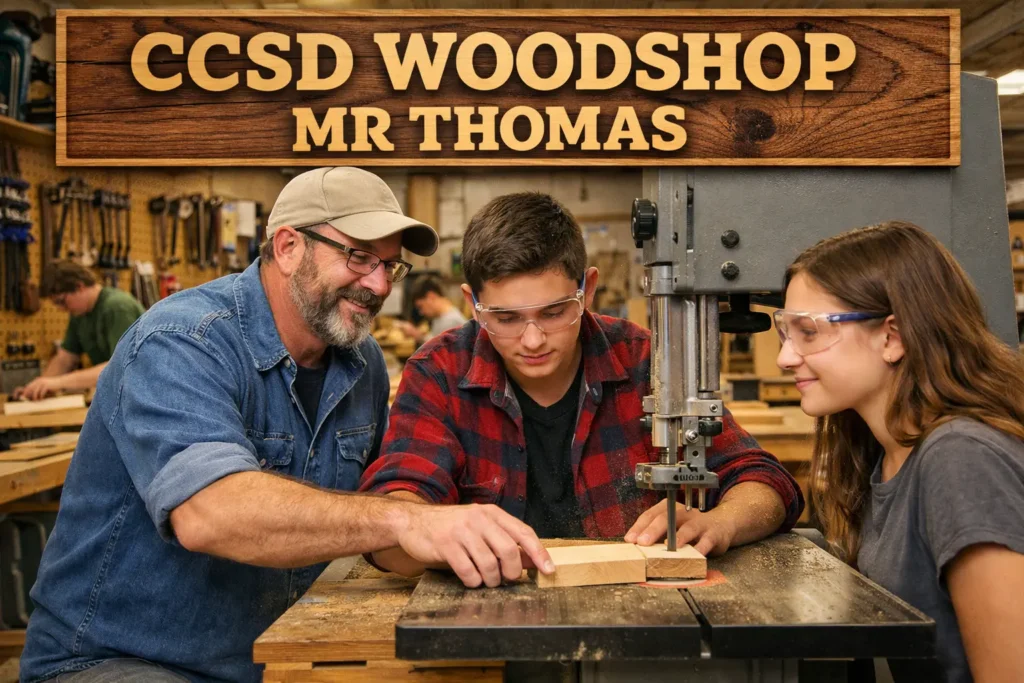ccsd woodshop mr thomas
