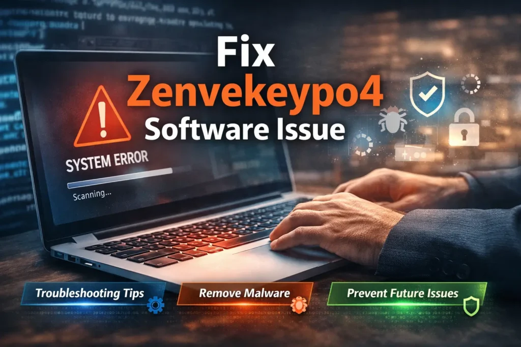 fix zenvekeypo4 software issue