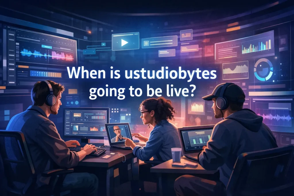 when is ustudiobytes going to be live