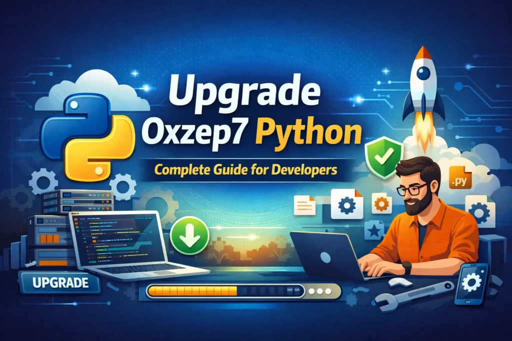 upgrade oxzep7 python
