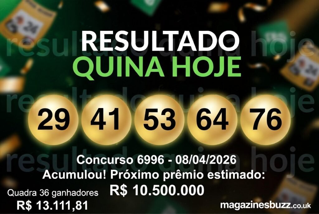 resultado quina hoje